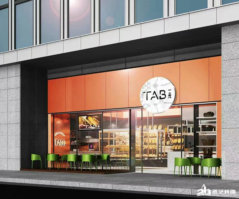 TAB 一克面包店餐飲設計 外觀設計