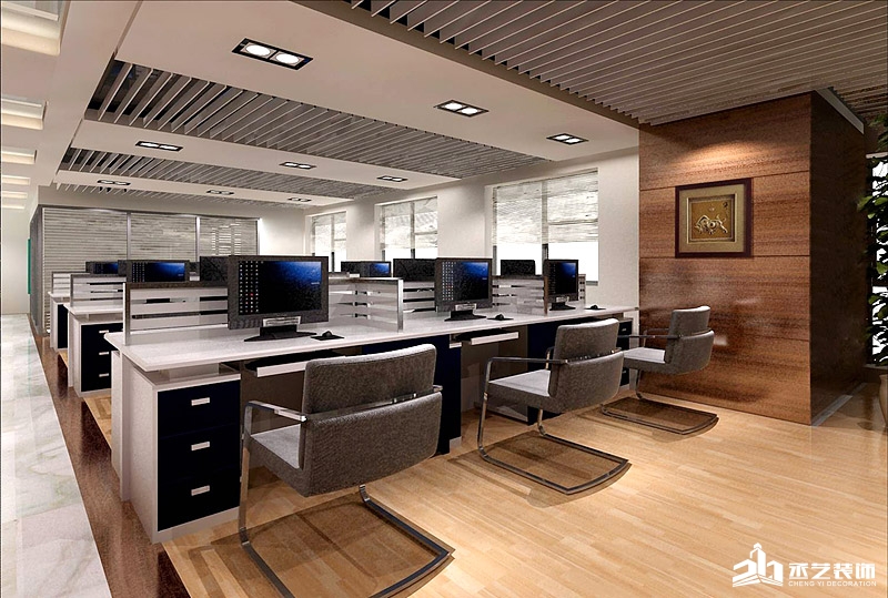 中國京安辦公樓裝修 公共辦公設計