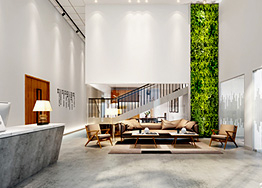 新簽金隆燈具辦公樓設計裝修