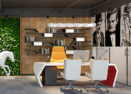 易歌傳媒辦公室裝修